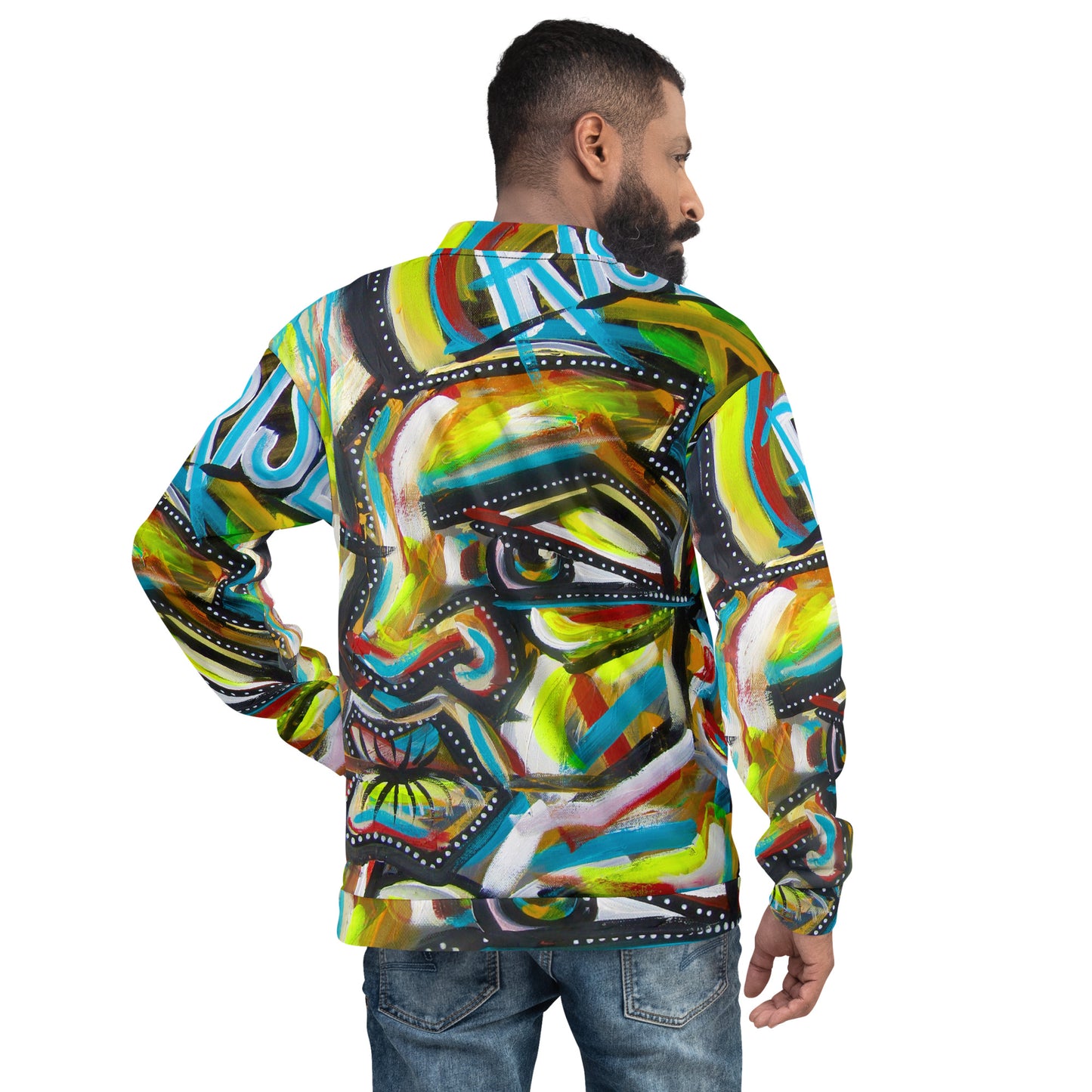 Rise Up Unisex Bomber Jacket