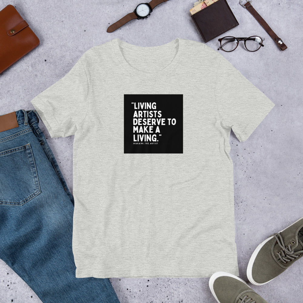 Living Artists Unisex t-shirt