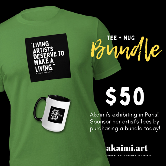 Living Artists Tee + Mug Bundle