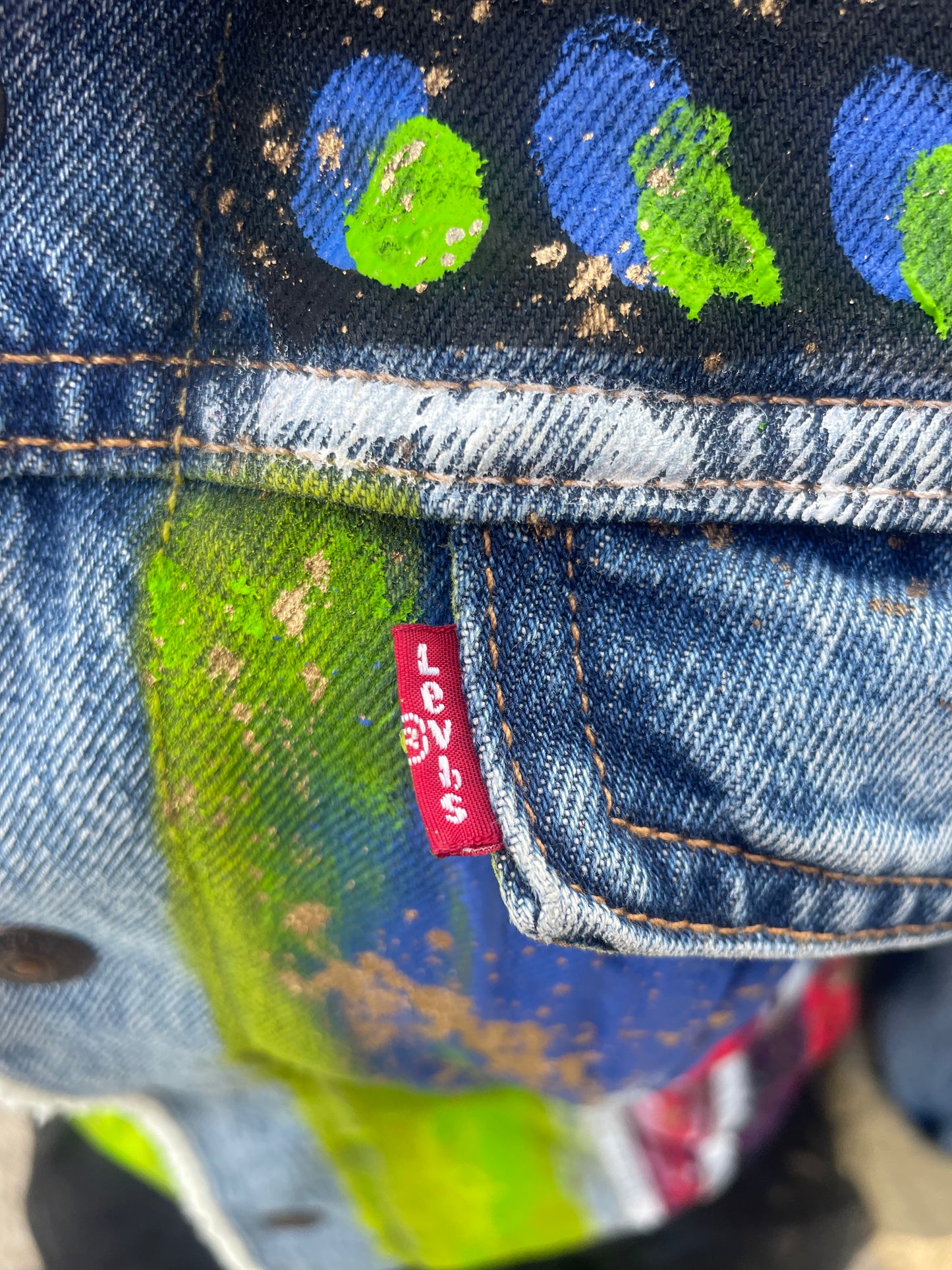 Custom Denim Jacket Combo