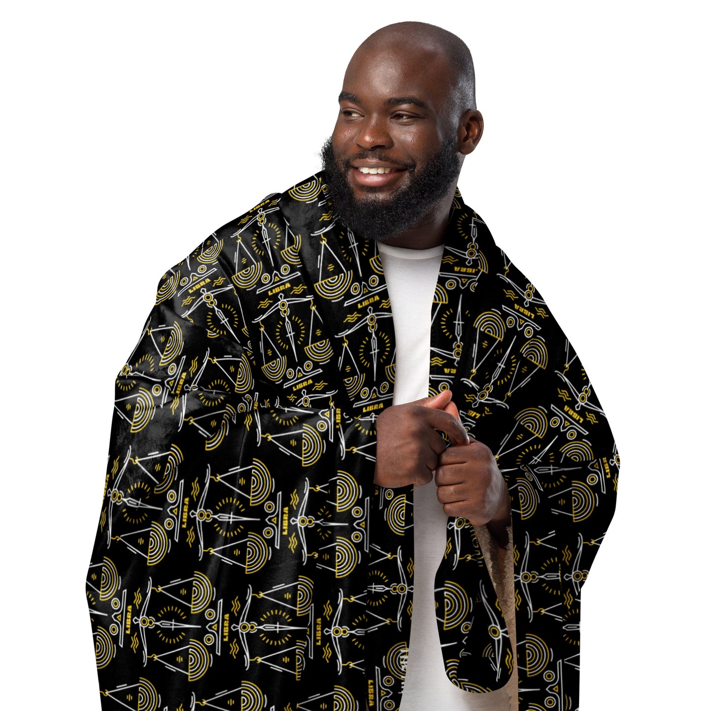 Libra Sherpa blanket